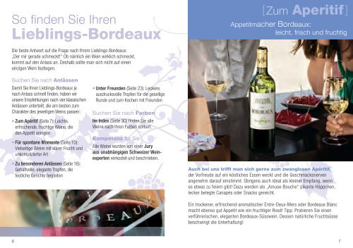 Ihr persönlicher Bordeaux-Weinführer - Les Liens du Vin