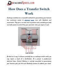 Uninterruptible Power Supply Sheffield