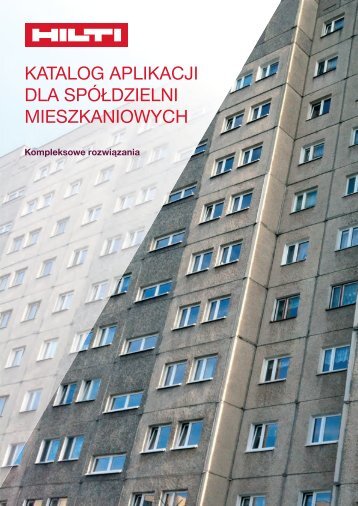 Katalog aplikacji dla spółdzielni mieszkaniowych