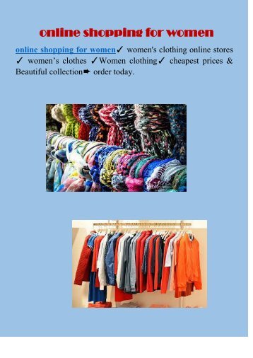 womens clothing stores