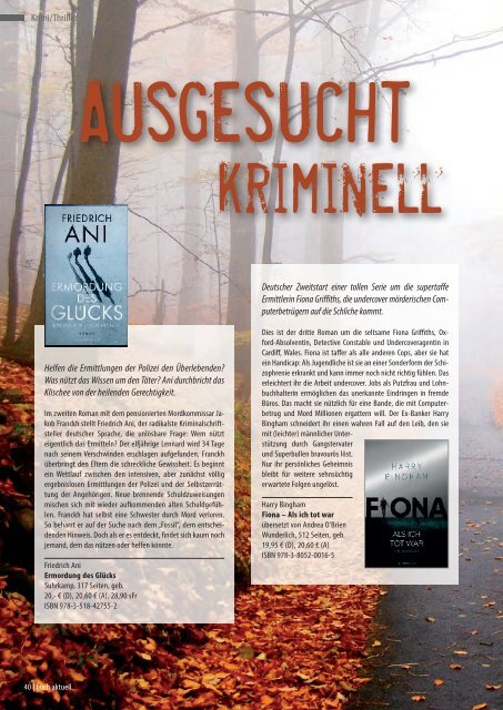 buch aktuell Winter 2017/2018