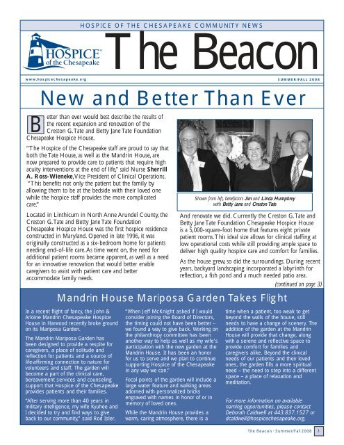 New And Better Than Ever Hospice Of The Chesapeake