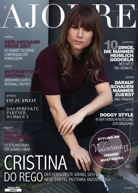 AJOURE´Magazin Februar 2018