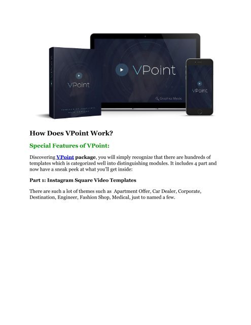 VPoint review-$26,800 bonus & discount suddenly