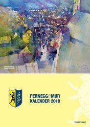 Pernegg Kalender 2018