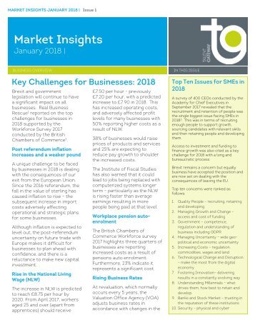 Market Insights January 2018