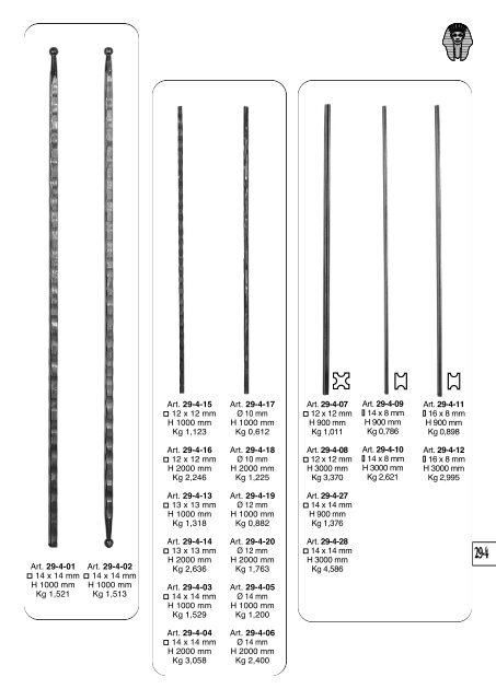 Katalog Schmiedeeisen