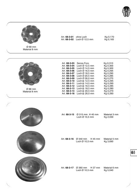 Katalog Schmiedeeisen