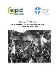  El movimiento social contra el fraude electoral en Honduras