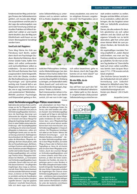 Gazette Steglitz Nr. 12/2017