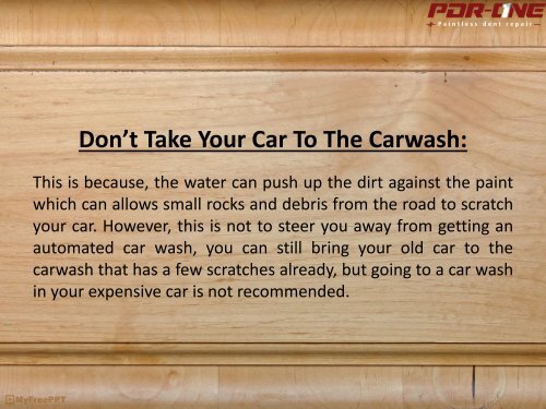 Car Cleaning Mistakes You Can’t Afford To Make