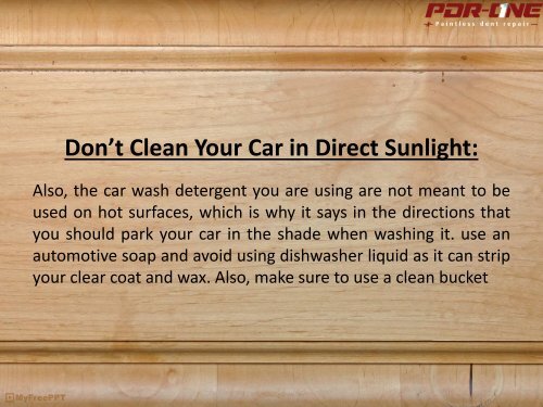 Car Cleaning Mistakes You Can’t Afford To Make
