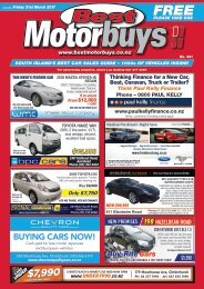 Best Motorbuys: March 31, 2017