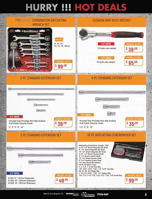 Gearwrench Q2 Tax Time Tool Sale