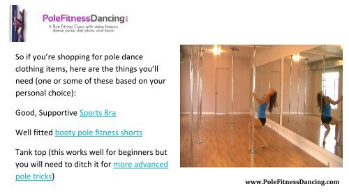 4 Pole Dancing Clothing Inspirations to Rock in Your Fitness Class