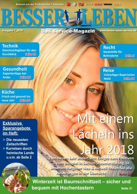 Besser Leben Service Magazin Januar_2018