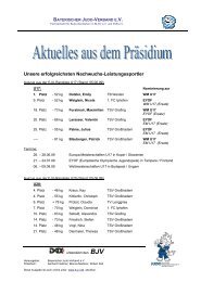 Ausgabe Juni 2009 - Bayerischer Judo-Verband eV