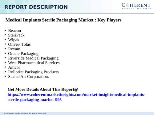 Medical Implants Sterile Packaging Market