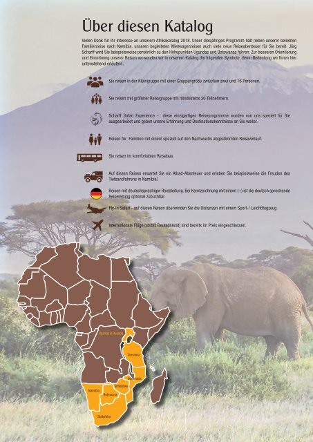 Afrika 2018 - Ausgesuchte Erlebnisreisen