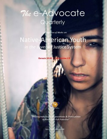 Native American Youth In The Juvenile Justice System