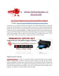 Get Perfect Support Service from Trend Micro Support