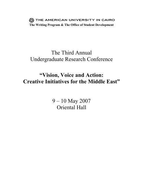 Hedayat Heikal The American University In Cairo