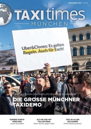 Taxi Times München - Dezember 2017