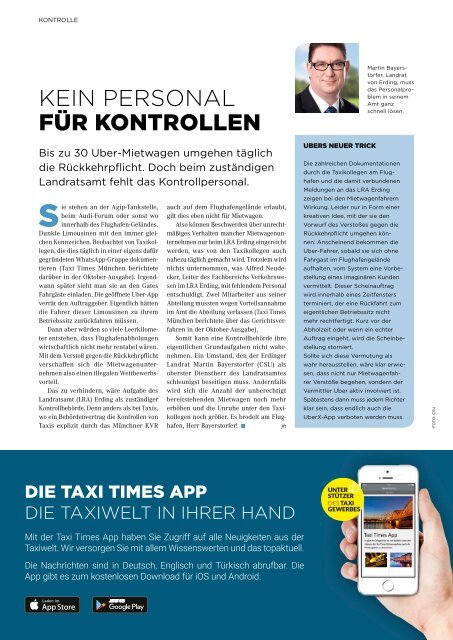 Taxi Times München - Dezember 2017