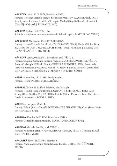 RoÄenka 2008/2009 (formÃ¡t PDF, 6,4MB) - DivadelnÃ½ Ãºstav