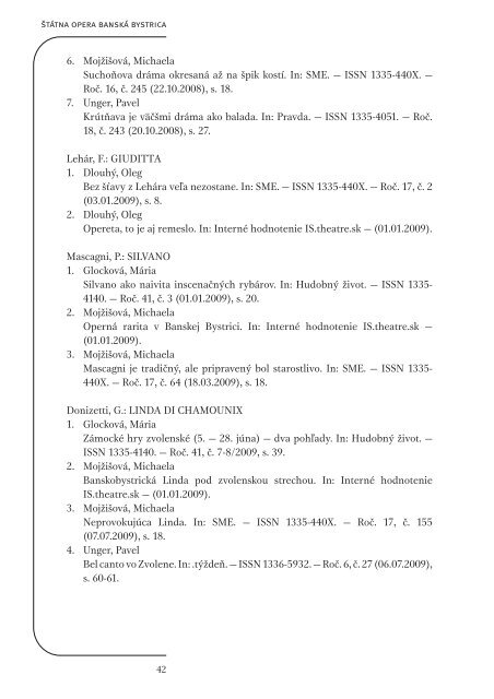 RoÄenka 2008/2009 (formÃ¡t PDF, 6,4MB) - DivadelnÃ½ Ãºstav