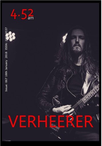 4.52am Issue: 067 The Verheerer Issue - 18th Janusry 2018