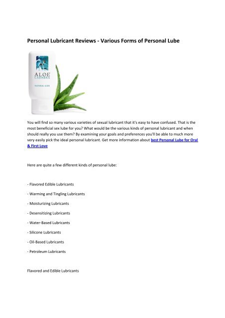 is personal lubricant edible The Best Flavored Lubes Will Make Oral Sex Even Better, According to Sex  Experts main image 0
