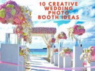 10 Creative Wedding Photo Booth Ideas