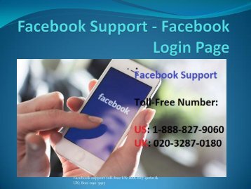 Facebook Support - Facebook Login Page