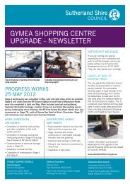 gymea shopping centre upgrade - Sutherland Shire Council