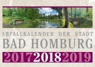 Abfallkalender Bad Homburg 2018