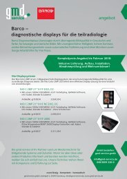 Barco - diagnostische displays für teilradiologie