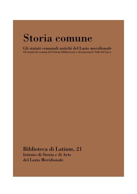 Storia Comune - english