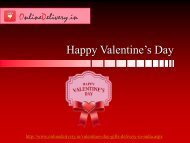 Send Valentine’s Day gifts to India