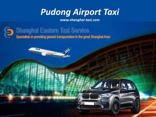 Pudong Airport Quick Taxi Service