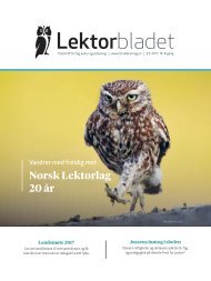Lektorbladet # 5 2017