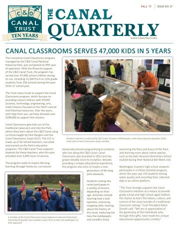 The Canal Quarterly Fall 2017