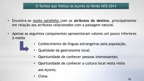 Inquérito Satisfação ao Turista - Verão IATA 2014