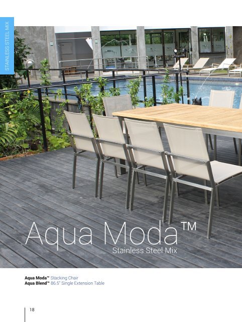 AquaTeak Outdoor Catalog 2018