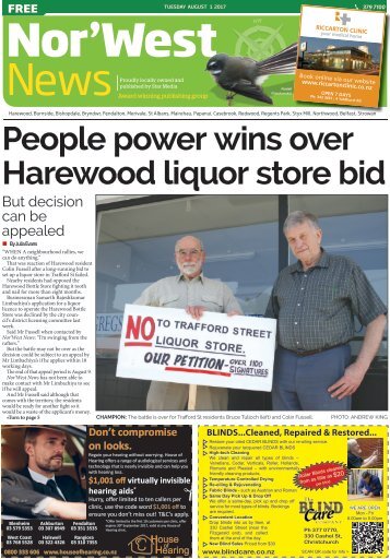 Nor'West News: August 01, 2017