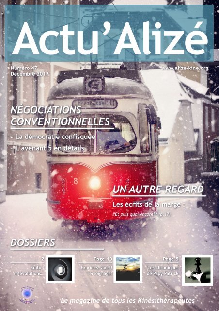 Actu'Alizé de Décembre N°47