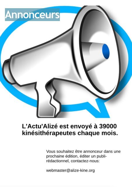 Actu'Alizé de Décembre N°47