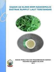 KAJIAN UJI KLINIS KRIM NANOEMULSI EKSTRAK RUMPUT LAUT TERSTANDAR