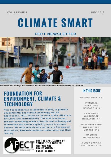 Climate SMART - FECT Newsletter 