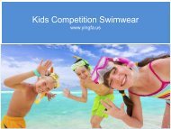 Kids Fitting  Competition Swimwear